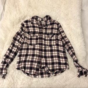 FOREVER 21 SOFT PLAID SHIRT